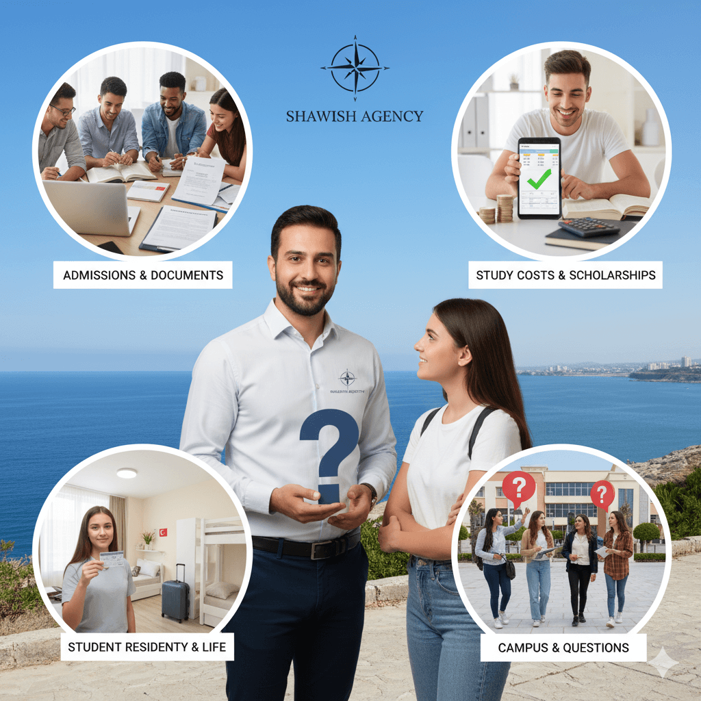 أهم الأسئلة الشائعة عن الدراسة في شمال قبرص: إجابات الخبراء