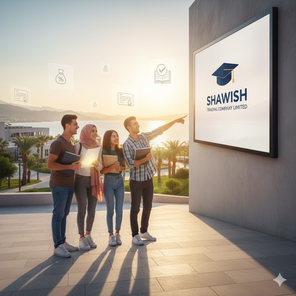 أفضل المنح الدراسية في جامعات شمال قبرص 2025 (خصم يصل لـ 75%) - شاويش